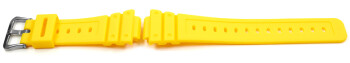 Bracelet montre Casio résine JAUNE pour DW-5600P-9...