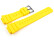 Bracelet montre Casio résine JAUNE pour DW-5600P-9 DW-5600P-9ER