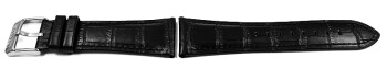 Lotus bracelet cuir noir Réf. 15995 adaptable...