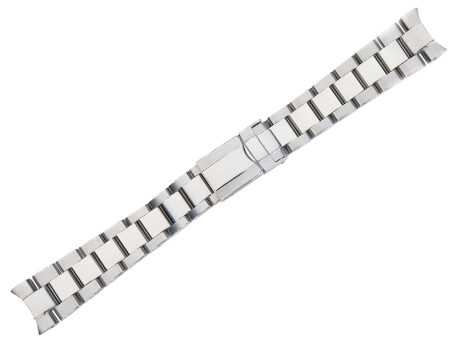 Bracelet de montre - acier inoxydable massif - entrecorne...