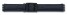 Bracelet-montre pour les montres Swatch - cuir - 17 mm - bleu