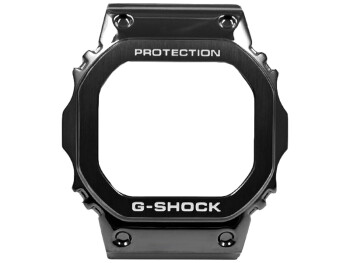 Bezel Casio acier inoxydable noir G-Shock x Porter GMW-B5000TFC-1 GMW-B5000TFC