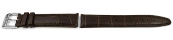Bracelet montre Festina cuir marron adaptable à...