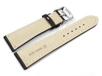 Bracelet de montre rembourrage épais veau lisse...