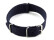 Bracelet NATO en nylon résistant bleu 18mm 20mm 22mm 24mm