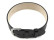 Bracelet de tirage pour barrettes fixes Cuir noir 6mm 8mm 10mm 12mm 14mm 16mm 18mm 20mm