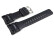 Bracelet de rechange Casio résine noire pour GN-1000-1 GN-1000-1A