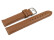 Bracelet de montre brun clair cuir lisse de veau 13mm 15mm 17mm 19mm 21mm 23mm