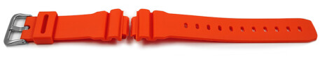 Bracelet montre Casio résine orange pour GW-M5610MR-4 DW-6900MM-4