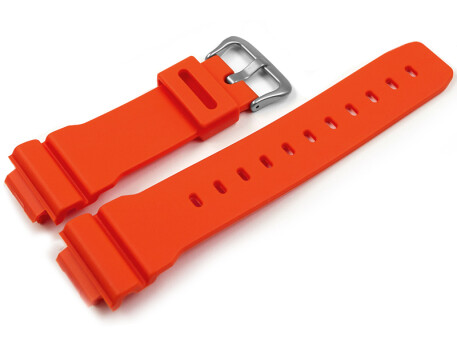Bracelet montre Casio résine orange pour...