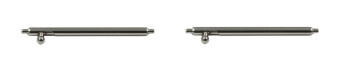Barrettes  ressort  changement rapide en acier...