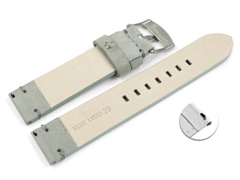 Bracelet montre à dégagement rapide cuir...