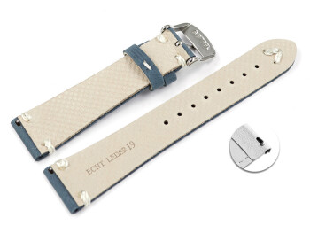 Bracelet montre à dégagement rapide bleu...