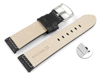 Bracelet montre à dégagement rapide noir...