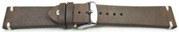 Bracelet montre à dégagement rapide cuir Modèle  Rustique...