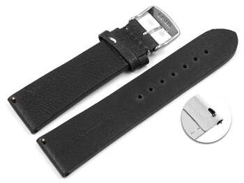 Bracelet montre à dégagement rapide noir...