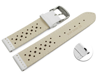 Bracelet montre à dégagement rapide cuir de...