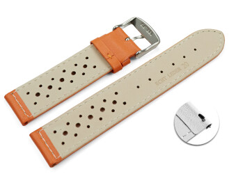 Bracelet montre à dégagement rapide cuir de...