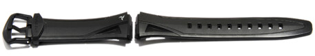 Bracelet de montre Casio STR-300, STR-300C, STR-300-CJ, résine, noire