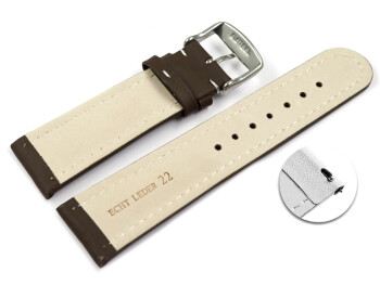 Bracelet montre à dégagement rapide cuir...