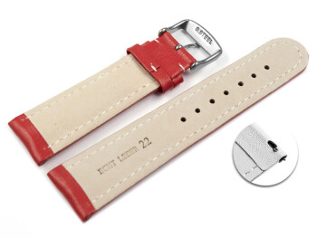 Bracelet montre à dégagement rapide cuir...