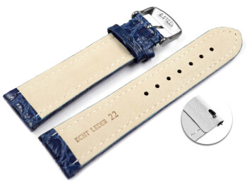 Bracelet montre à dégagement rapide cuir de...