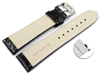 Bracelet montre à dégagement rapide cuir de...
