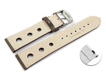 Bracelet montre à dégagement rapide cuir de...