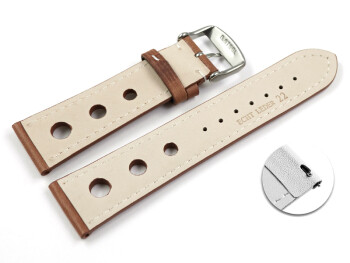 Bracelet montre à dégagement rapide cuir de...