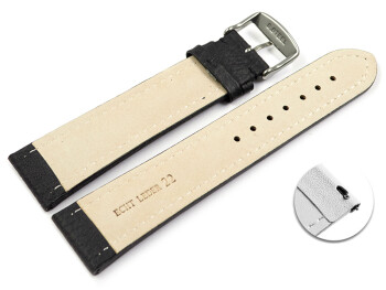 Bracelet montre à dégagement rapide cuir de...