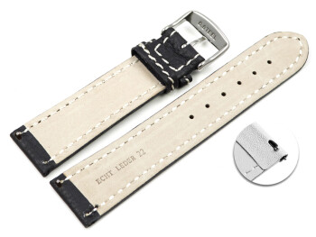 Bracelet montre à dégagement rapide noir...