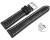 Bracelet montre à dégagement rapide cuir de veau grain croco noir surpiqué 18mm 20mm 22mm 24mm 26mm 28mm