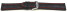 Bracelet montre à dégagement rapide cuir de veau grain croco couture rouge 18mm 20mm 22mm 24mm 26mm 28mm