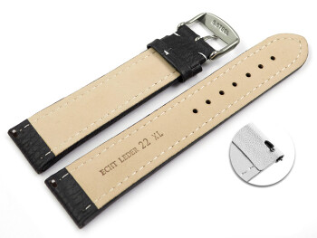 XL Bracelet montre à dégagement rapide cuir...
