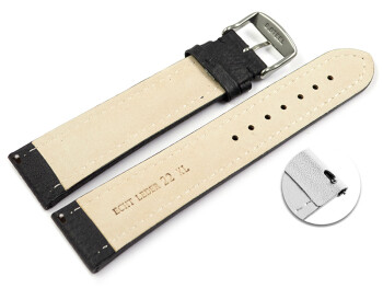 XL Bracelet montre à dégagement rapide cuir...