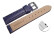 XL Bracelet montre à dégagement rapide requin véritable bleu foncé surpiqué 18mm 20mm 22mm 24mm