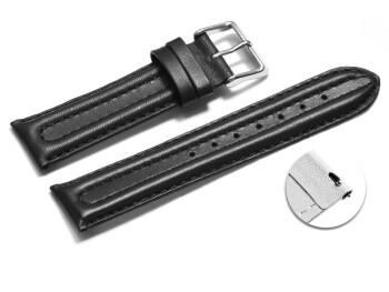 Bracelet montre à dégagement rapide cuir...