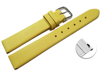 Bracelet montre à dégagement rapide jaune...