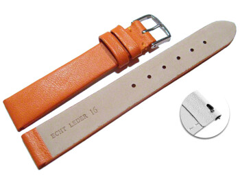 Bracelet montre à dégagement rapide orange...
