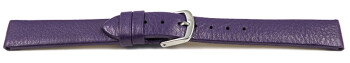 Bracelet montre à dégagement rapide violet lisse 12mm...