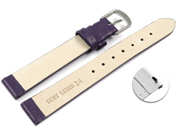 Bracelet montre à dégagement rapide violet...