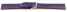 Bracelet montre à dégagement rapide violet lisse 12mm 14mm 16mm 18mm 20mm 22mm