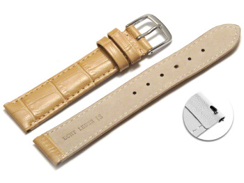 Bracelet montre à dégagement rapide cuir de...