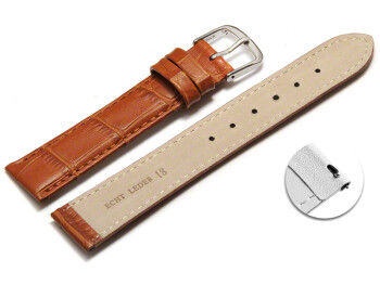 Bracelet montre à dégagement rapide cuir de...