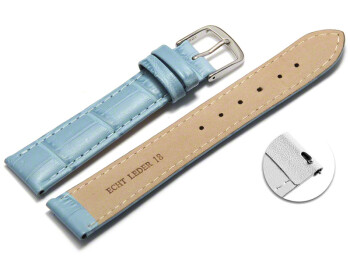 Bracelet montre à dégagement rapide cuir de...