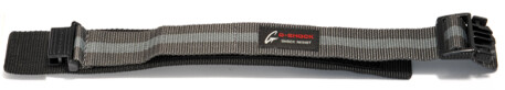 Bracelet Casio p.G-2900,DW-9000,DW-9400,DW-003,velcro,noir/gris