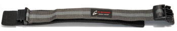 Bracelet Casio p.G-2900,DW-9000,DW-9400,DW-003,velcro,noir/gris