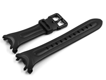 Bracelet de montre Casio pour Baby-G BGF-130, résine, noire