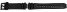 Bracelet de montre Casio p.TGW-10,TRW-10,W-60,BH-100,W-95, CGW-50, W-725, résine, noire