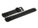 Bracelet de montre Casio p.TGW-10,TRW-10,W-60,BH-100,W-95, CGW-50, W-725, résine, noire